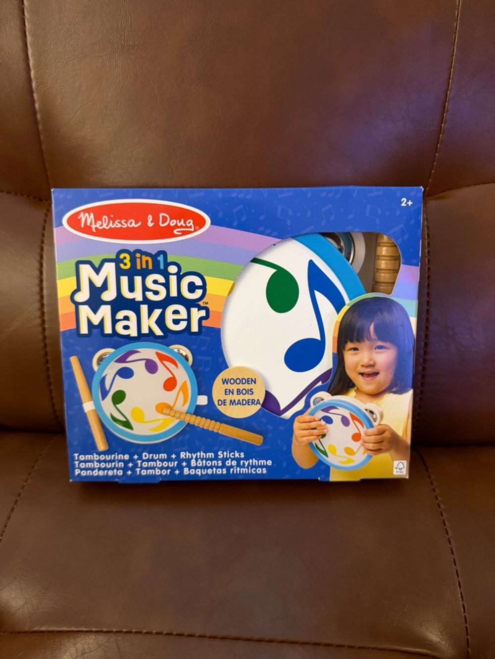 Melissa & Doug 3-in-1 Music Maker Set